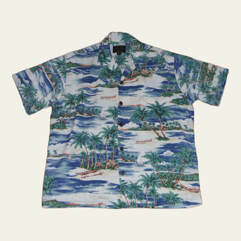 Men's Aloha shirt by Hawaiian Reserve Collection.  100% Rayon, Size: Mens Small