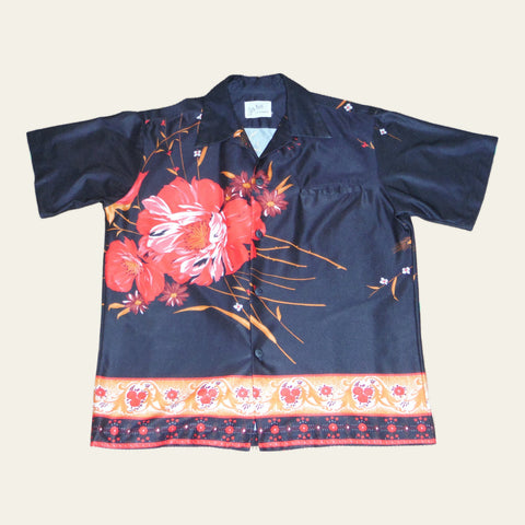 Men's Aloha shirt by Ja-Na of Hawaii.  Polyester, Size: Mens Small
