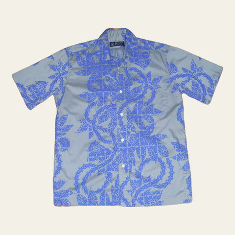 Mens Aloha Shirt from Hawaiian Heritage. Cotton Polyester blend, Size: Mens Medium