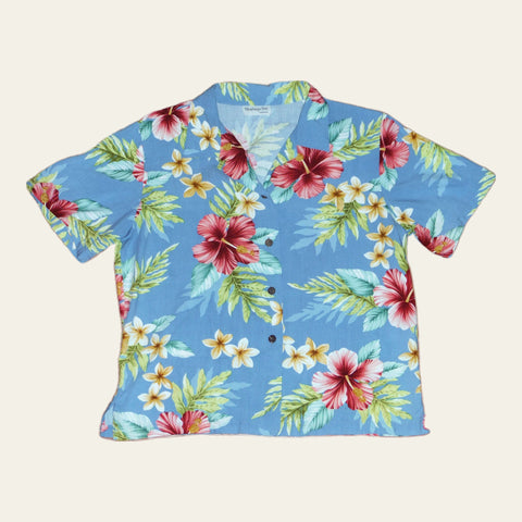 Womens Aloha shirt by Bishop St. Apparel.  Cotton, Size: Womens Small.