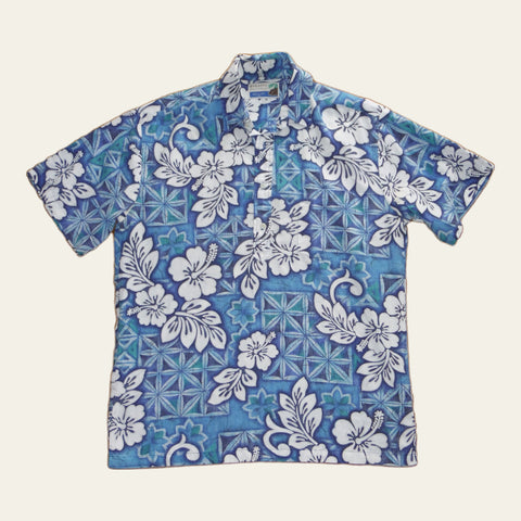 Mens Hawaiian shirt by Makapuu Sportswear.  Cotton, Size: Mens Medium