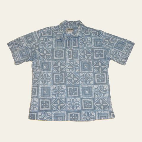 Cooke Street Vintage Cotton Hawaiian Pullover Shirt – Large