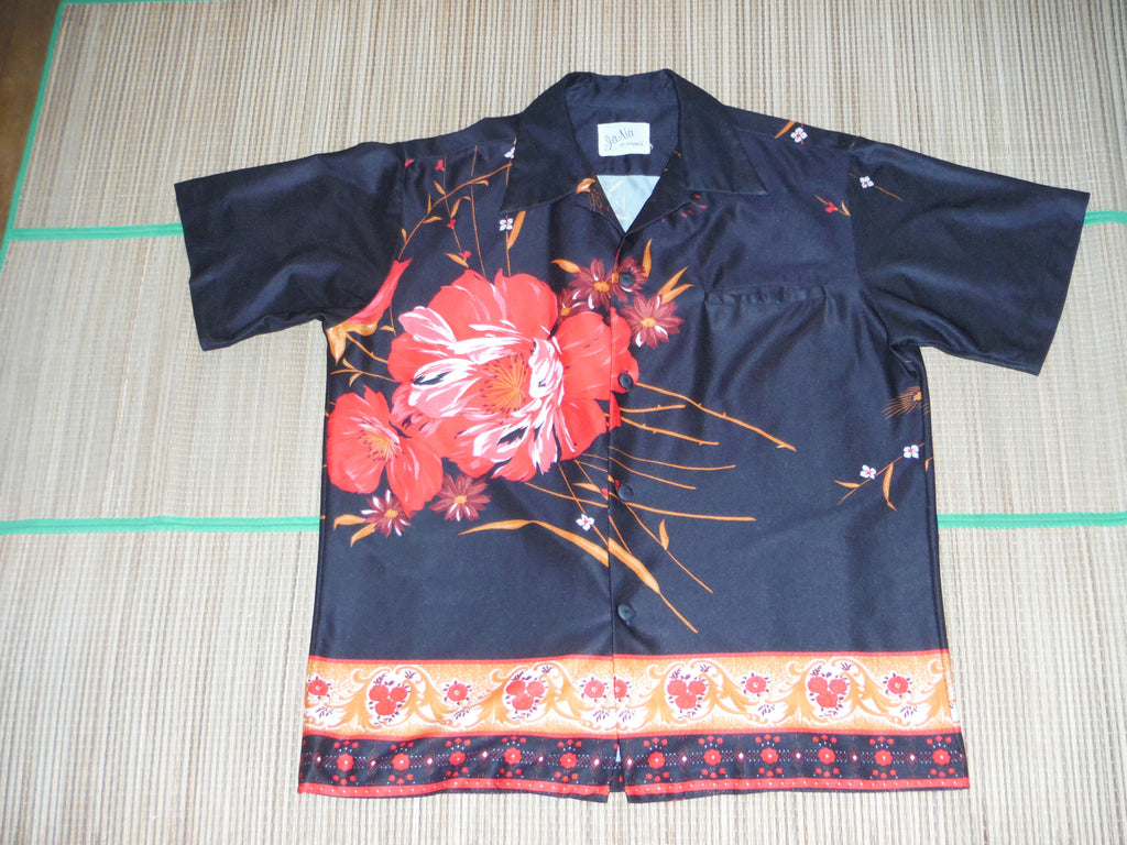 Men's Aloha shirt by Ja-Na of Hawaii.  Polyester, Size: Mens Small