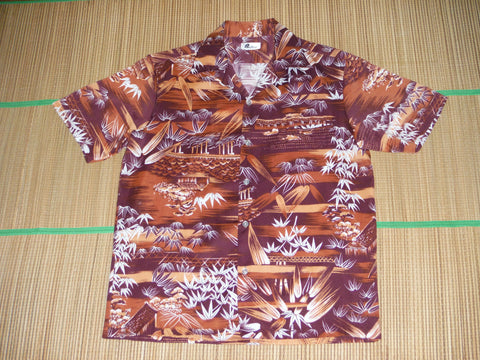 Vintage men's Aloha shirt by Pacifica Hawaii.  Rayon, Size: Mens Small