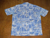 Men's Aloha shirt by Royal Creations.  65%  Polyester, 35% Cotton, Size: Mens Large