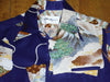 Vintage men's Long sleeve Aloha shirt by Tori Richard, Silky polyester, Size: Mens Large