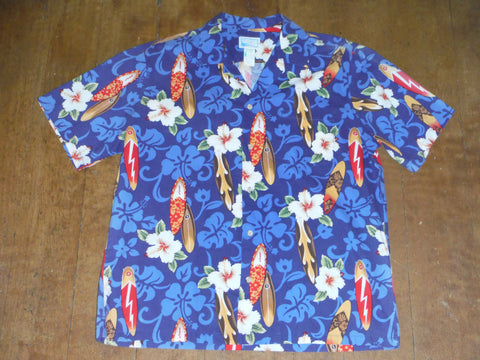 Men's Aloha shirt by Pride of Hawaii.  100% Cotton, Size Mens Extra Large
