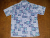 Mens pullover style Aloha shirt by Kai Nani. Cotton, Size: Mens Large