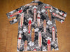 Mens Aloha shirt by Bishop Street Apparel. Bark cloth, Size: Mens Small