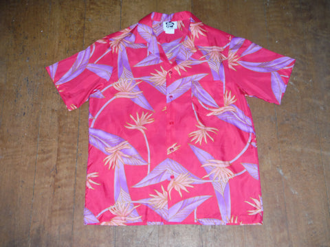 Mens Aloha Shirt by Hilo Hatties.  100% Polyester, Size: Mens Large
