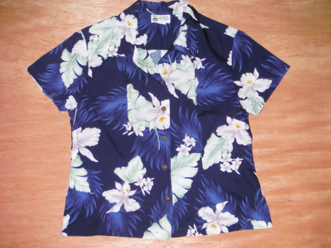 Womens Aloha Shirt by Aloha Republic.  100% Cotton, Size: Womens Large