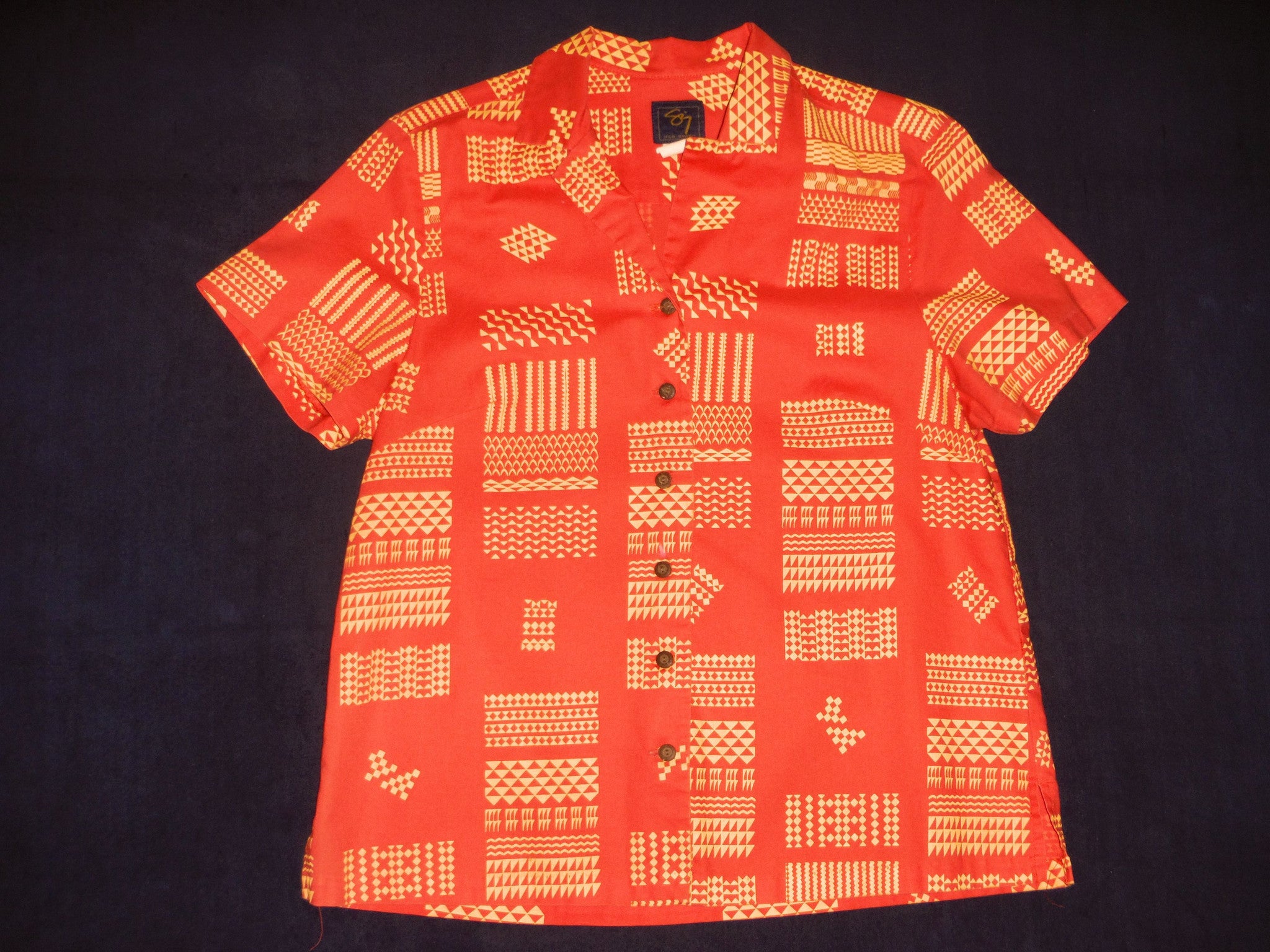 【Sig ZaneDesign】hiloHawaiiアロハシャツ（Mサイズ相当） Sig Zane Hilo Hawai'i Hawaiian Shirt Medium Casual Floral