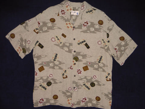 Mens Aloha shirt by Iolani.  100% Rayon, Size: Mens Large.