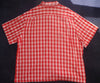 Vintage Red Palaka by Pride of Hawaii.  Cotton, Mens size XL