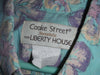 Men's Pullover shirt by Cooke Street for Liberty House.  100% Cotton, Mens Medium